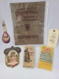 LATE 1800'S AND EARLY 1900'S ADVERTSING PIECES