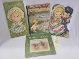 4 ANTIQUE CHILDREN'S STORY BOOKS