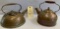 2 ANTIQUE COPPER TEA KETTLES