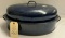 BLUE SAVORY ENAMELWARE ROASTER