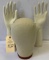 2 LATEX GLOVE MOLDS AND A MANNEQUIN HEAD