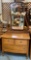 3 DRAWER OAK DRESSER WITH MIRROR