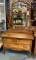 3 DRAWER PINE DRESSER WITH MIRROR