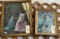 TWO ANTIQUE PICTURES IN FRAMES