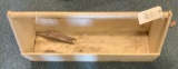 WOODEN TOOL BOX WITH HANDLE