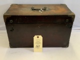 ANTIQUE WOODEN CASE/TRUNK