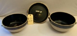 2 COOK-RITE BOWLS & PIE PLATE