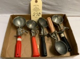 ANTIQUE ICE CREAM SCOOPS