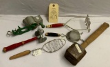 MISC ANTIQUE KITCHEN UTENSILS