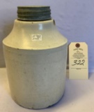 STONEWARE CROCK JAR CHIPPED