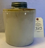 MACOMB POTTERY CO STONEWARE JUG