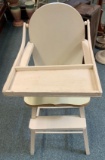 WOODEN HIGH CHAIR