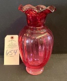 CRANBERRY VASE