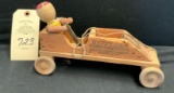 HAPPY HAM FARM PRODUCTS WOODEN CAR