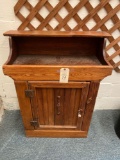 ANTIQUE WOODEN DRY SINK