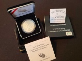 MARK TWAIN COMMEMORATIVE SILVER DOLLAR