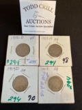 4 - BUFFALO NICKELS