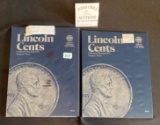2 WHITMAN #3 LINCOLN CENT BOOKS