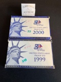 1999 - 2000 - US MINT PROOF SETS