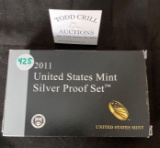 2011 US MINT SILVER PROOF SET