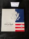 1993 US MINT BILL OF RIGHTS COMMEMORATIVE COIN AND STAMP SET