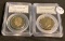 2 - 1980-S KENNEDY HALF DOLLARS PCGS PR69DCAM