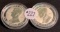 2 - 1917 - 2017 JOHN F KENNEDY SILVER DOLLARS