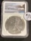 2015 BURNISHED AMERICAN SILVER EAGLE NGC MS70