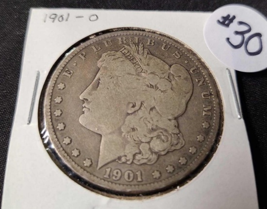 1901-O MORGAN SILVER DOLLAR