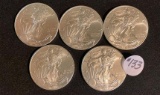 5 - 2016 AMERICAN SILVER EAGLES