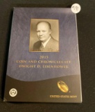 2015 COIN AND CHRONICLES SET DWIGHT D EISENHOWER