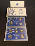 1999 50 STATE QUARTER UNITED STATES MINT PROOF SET