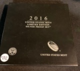 2016 UNITED STATES MINT LIMITED EDITION SILVER PROOF SET