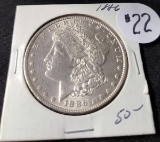 1886 MORGAN SILVER DOLLAR