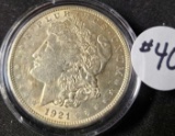 1921 MORGAN SILVER DOLLAR