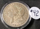 1921 MORGAN SILVER DOLLAR