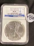 2013 AMERICAN SILVER EAGLE NGC MS70