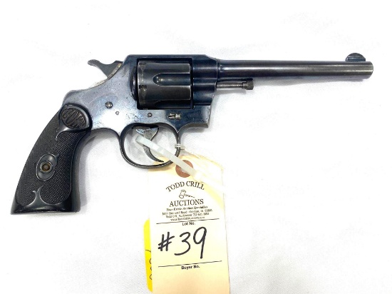 COLT ARMY SPECIAL .32-20 WCF DOUBLE ACTION REVOLVER