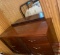 Vintage six drawer dresser chest with mirror