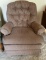 Brown swivel rocker