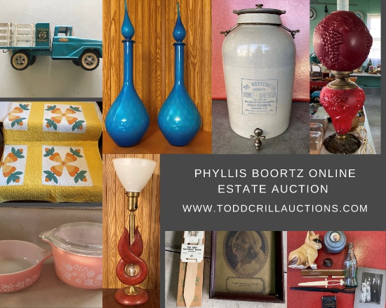 PHYLLIS BOORTZ ESTATE ONLINE AUCTION