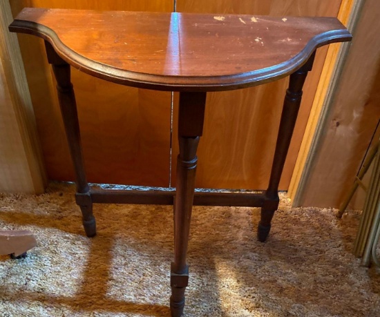 Three legged antique table