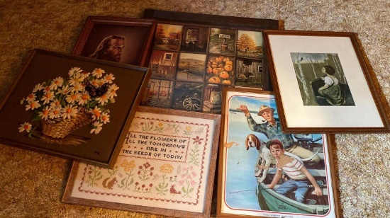 Assortment of artwork