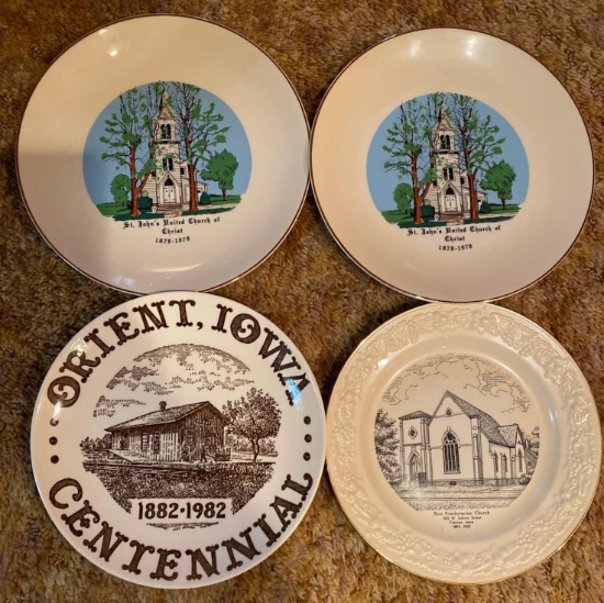 Creston in Orient Decorated plates