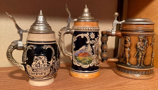 Three Steins