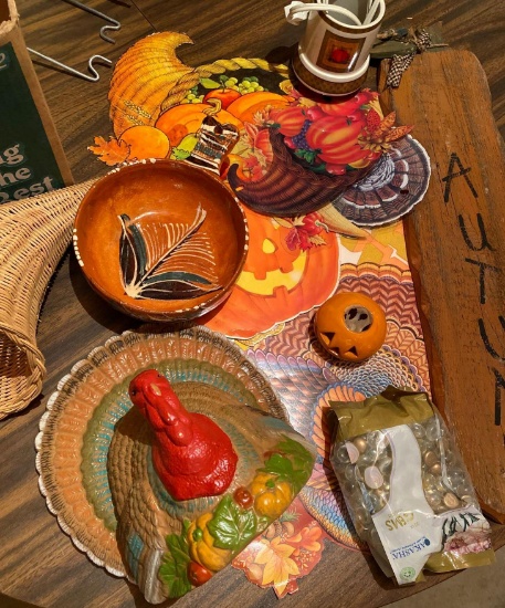 Misc. autumn decor