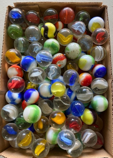 Flat of shooting marbles