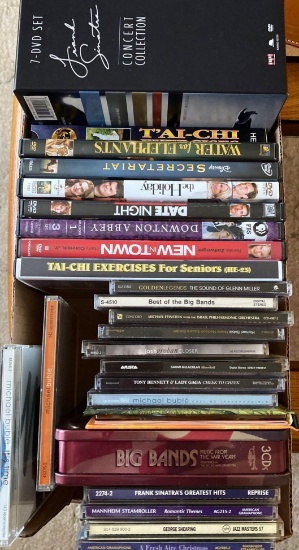 CDs and DVDs