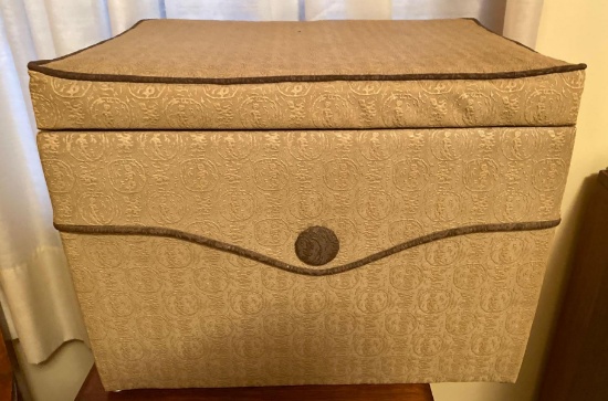 Upholstered box