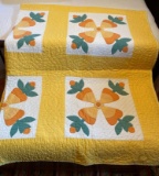 Beautiful yellow quilt